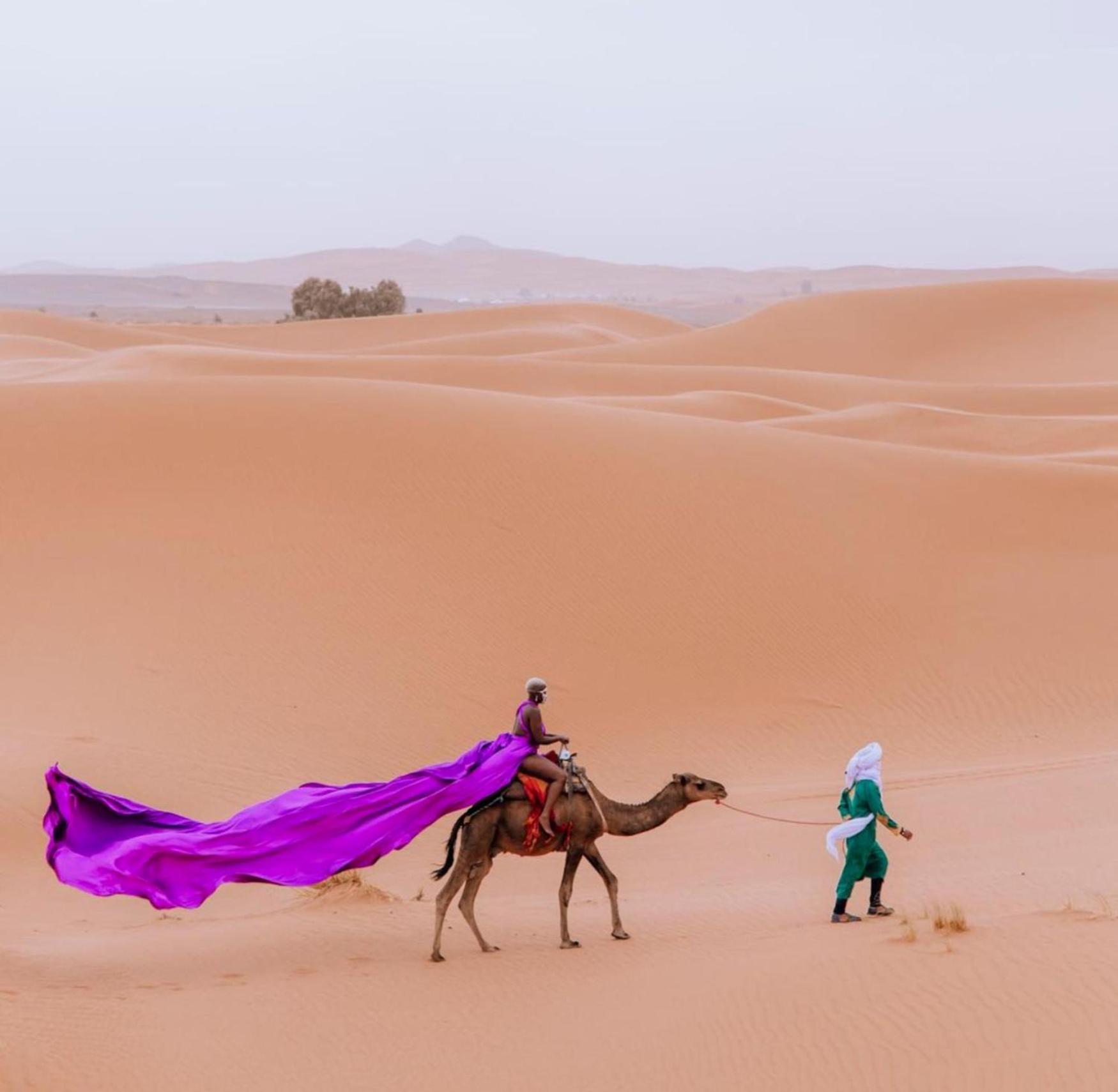 Luxury Bedouin Camp Bed & Breakfast Merzouga Exterior photo