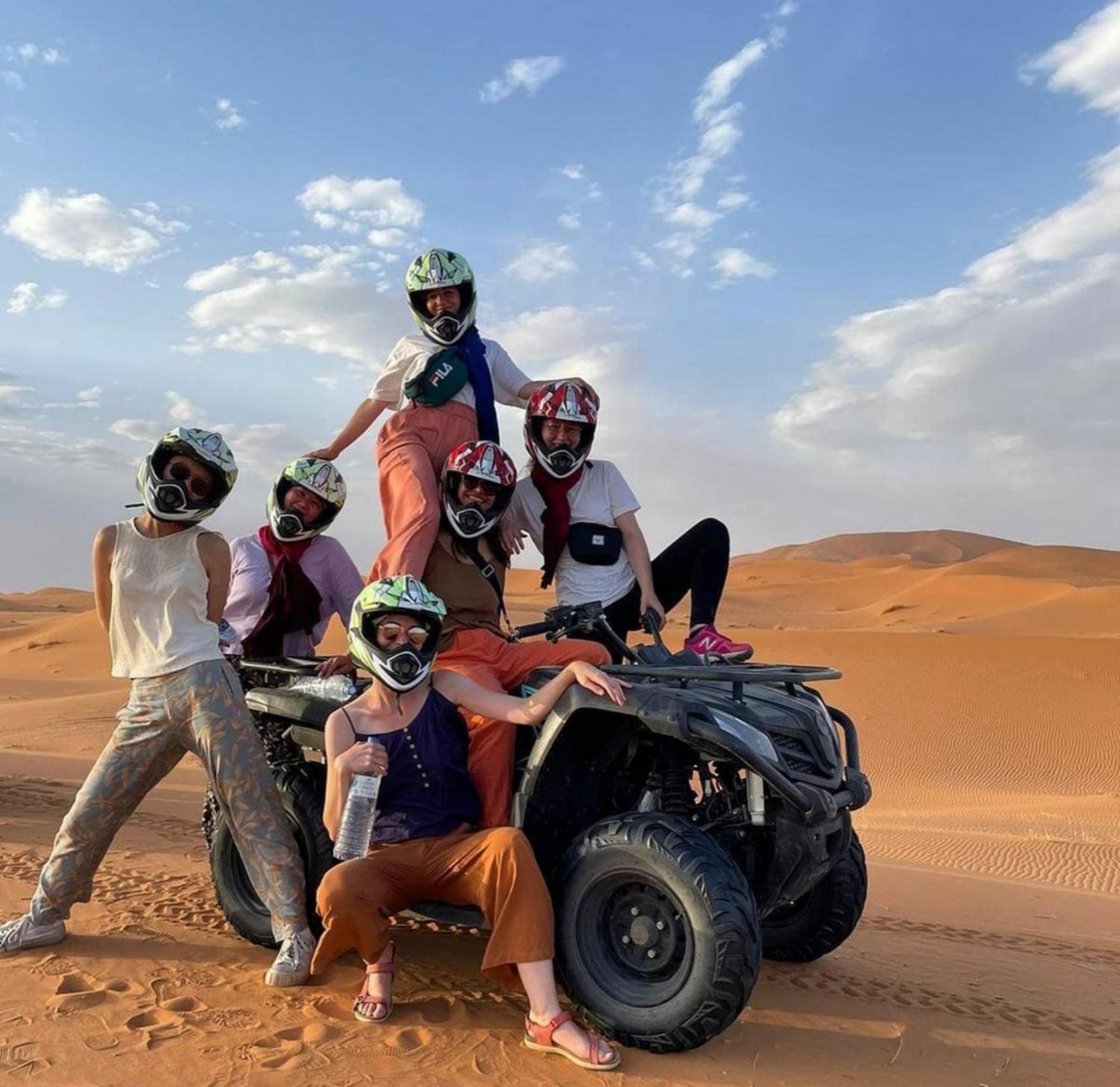 Luxury Bedouin Camp Bed & Breakfast Merzouga Exterior photo