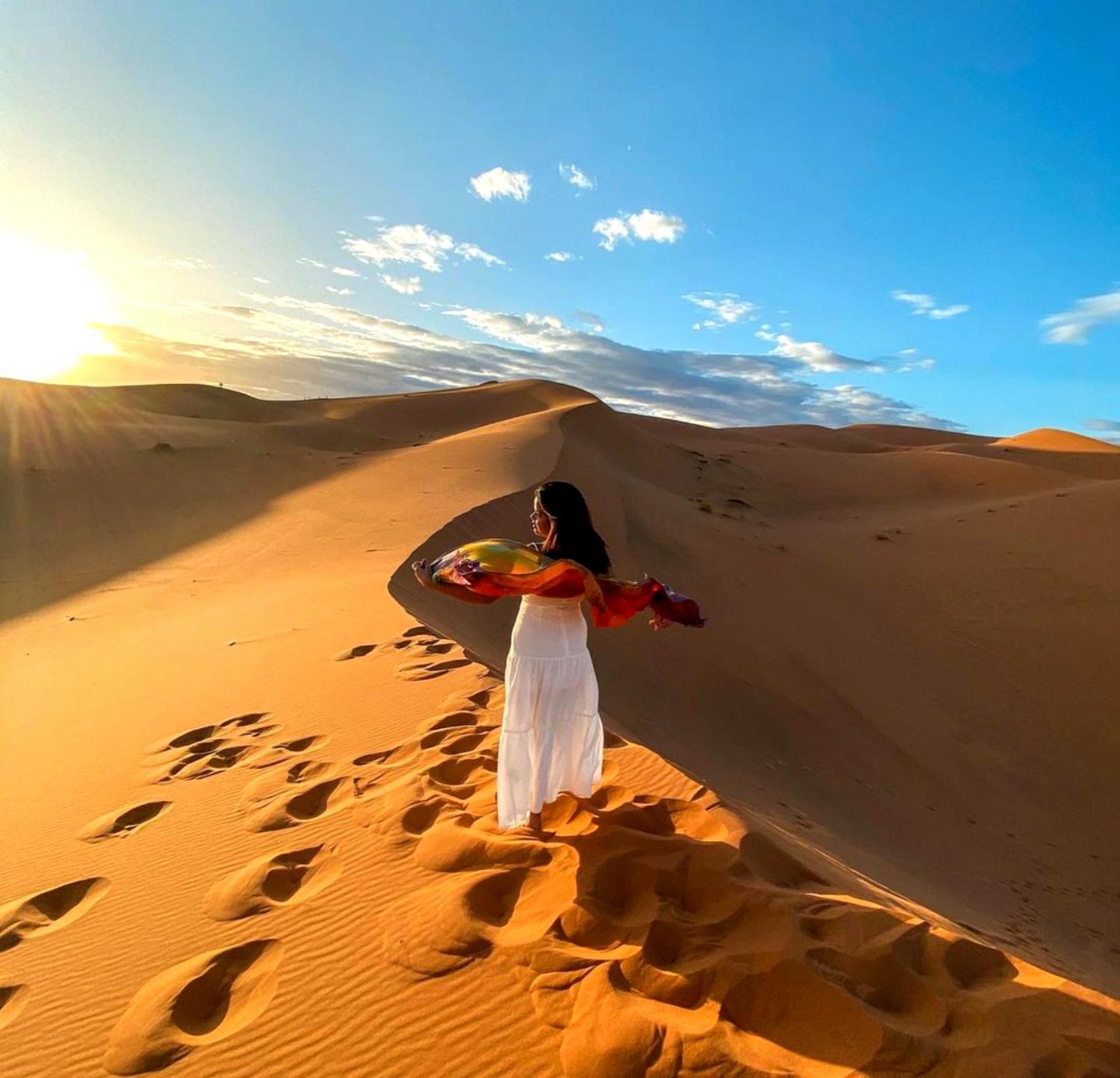 Luxury Bedouin Camp Bed & Breakfast Merzouga Exterior photo