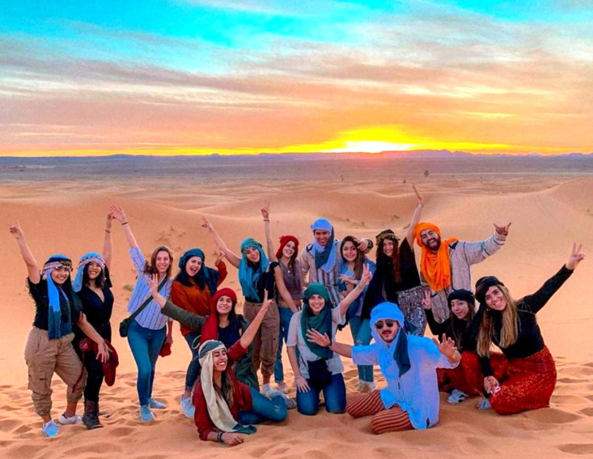 Luxury Bedouin Camp Bed & Breakfast Merzouga Exterior photo