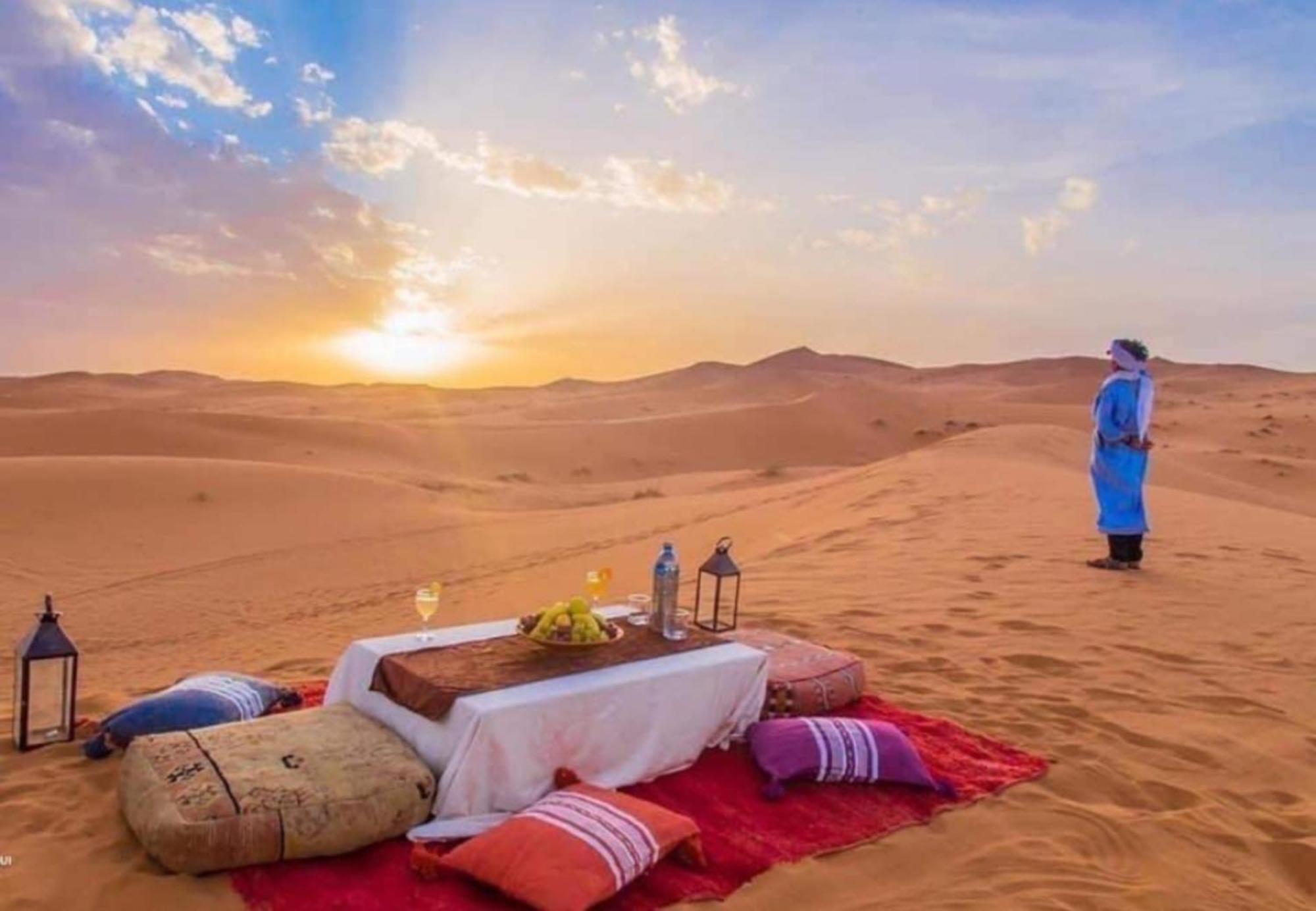 Luxury Bedouin Camp Bed & Breakfast Merzouga Exterior photo