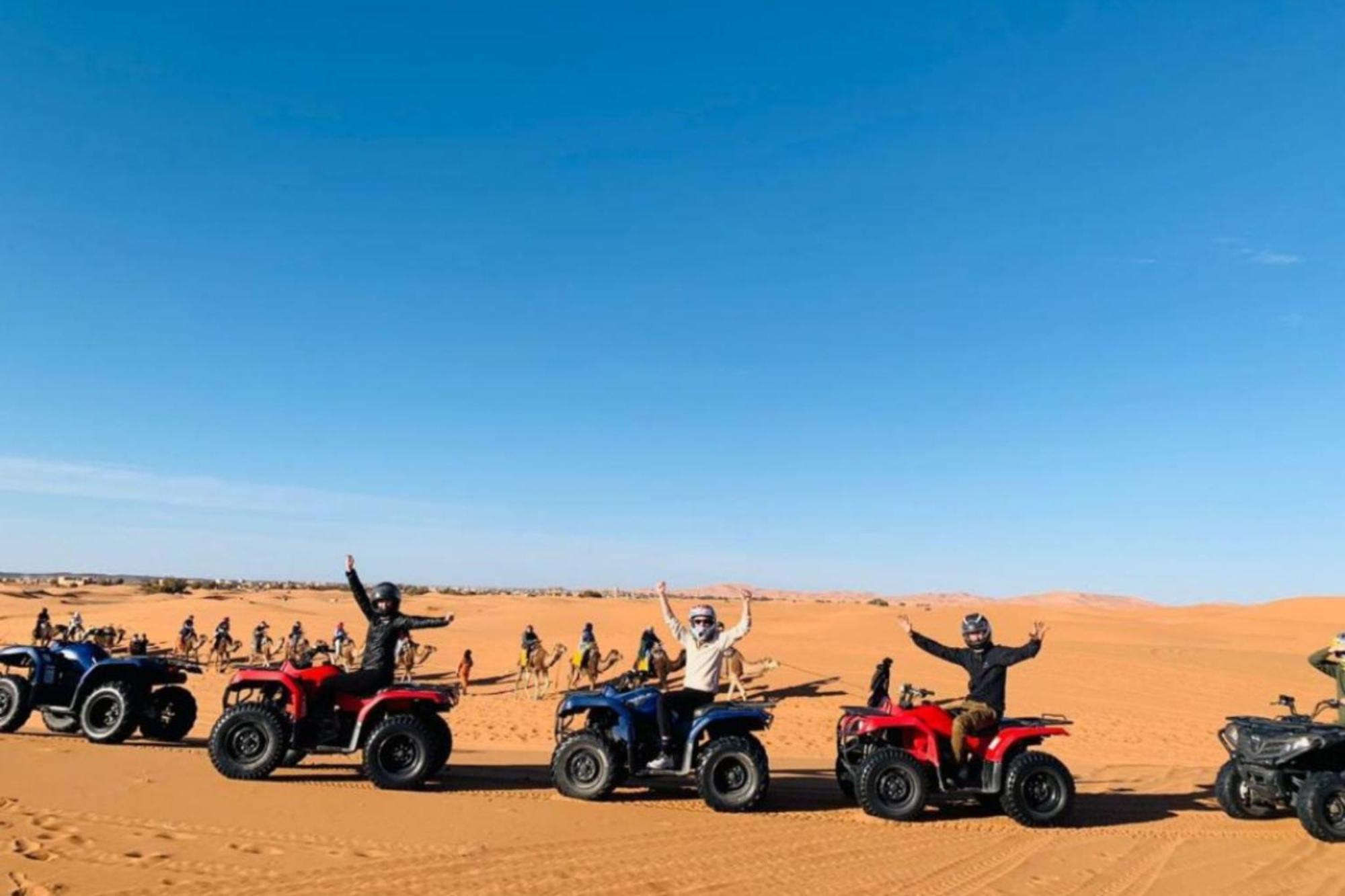 Luxury Bedouin Camp Bed & Breakfast Merzouga Exterior photo