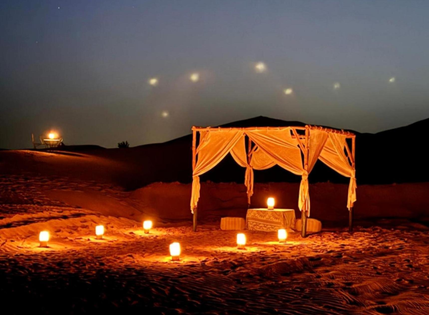 Luxury Bedouin Camp Bed & Breakfast Merzouga Exterior photo