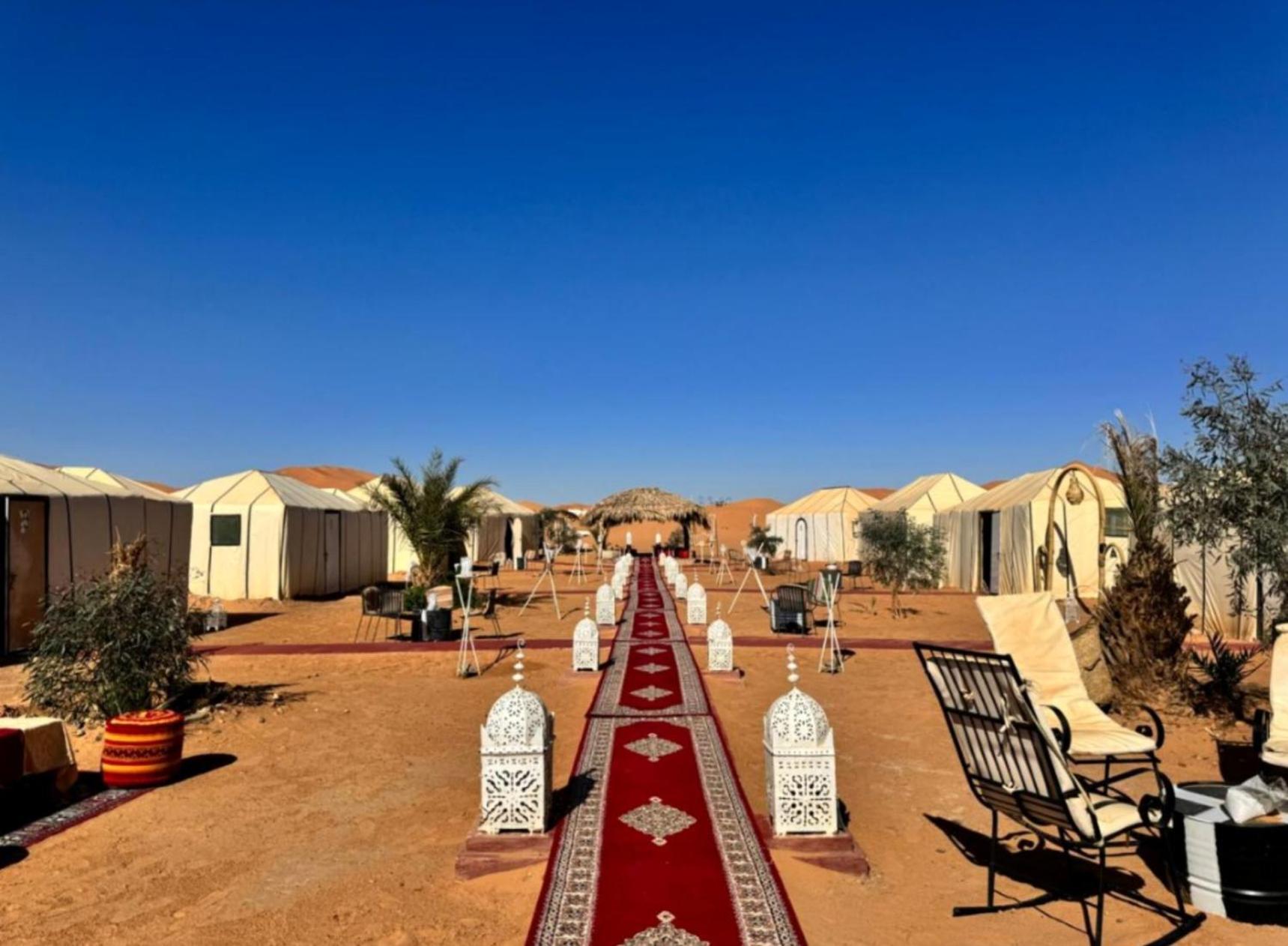 Luxury Bedouin Camp Bed & Breakfast Merzouga Exterior photo